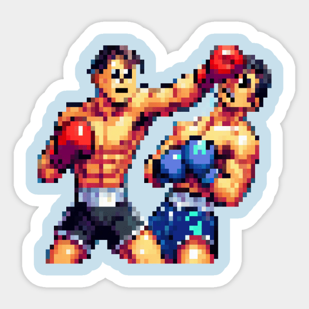 Punch out Sticker by oscargml